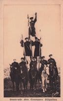 Cosaques Djiguites Russian Soviet Circus Act Antique Postcard