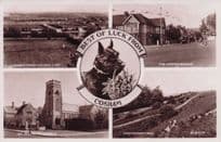 Cosham Tennis Courts Pub Crossroads Hampshire Old RPC Postcard