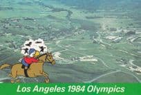 Coto de Caza Orange County Pentathion 1984 Olympic Games Postcard