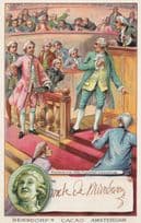 Count Of Mirabeau Printed Signed Bendorps Cocoa French Revolution Old Trade Card