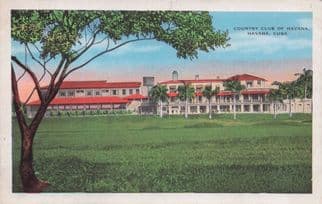 Country Club Of Havana Cuba Old Postcard