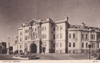 County Hall Maidstone Kent Jarrold Chrome Series Postcard