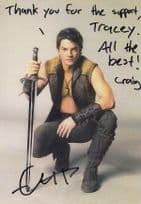 Craig Horner Hartland The Legend Of The Seeker Hand Signed Photo