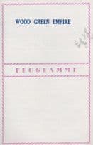 Crazy Gang Capers Musical Comedy Wood Green London Theatre Programme