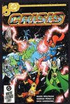 Crisis The Infinity Earths DC Artist Comic Book Postcard
