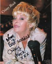 Crissy Rock Giant 12x8 Hand Signed Photo