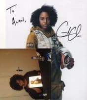 Crystal Clarke Star Wars Jedi 10x8 Hand Signed Autograph & COA PHOTO