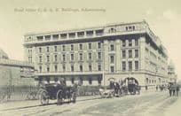 CSAR Building Head Office Van Houtens Cocoa Johannesburg South Africa Old Postcard
