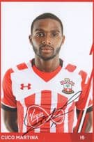 Cuco Martina Southampton Football Club Hand Signed Photo