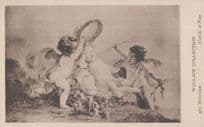 Cupid At Play Wallace Collection Cupids Antique Painting Postcard