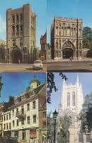Cupola House Millenium Tower 4x Bury St Edmunds Suffolk Postcard s