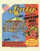 Cut Out Toy Roundabout Merry Go Round Jinty 1970s Girls Comic Postcard