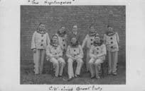 CW Guild's The Nightingales Pierrots Entertainers Cambridge Postcard