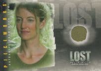 Cynthia Watros Lost TV Show Piece Of Costume Relic Card