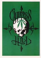 Cypress Hill Heavy Rock Group Skull Poster Logo Postcard