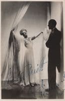 Cyril Ritchard & Madge Elliott Vintage 1947 MINT Hand Signed Photo
