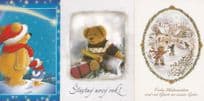 Czech Republic Toy Soviet Teddy Bear 3x Postcard s