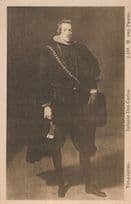 D.R. Velasquez Infant Don Carlos Prado Museum Painting Postcard