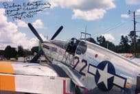 Dabney Montgomery WW2 Tuskegee Airman Martin Luther King Hand Signed Photo