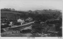 Daisy Nook Lancashire Antique Aerial Real Photo Postcard