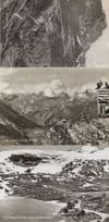 Dalsnibba Geiranger 3x Norway Real Photo Postcard s