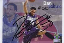 Dan Gadzuric Milwaukee Bucks NBA Basketball Signed Photo