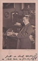 Dan Leno Pantomime Music Hall Theatre Actor Comedian Old Hand Signed Postcard