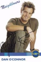 Dan O Connor Neighbours Hand Signed Cast Card Photo