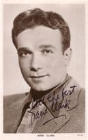 Dane Clark Signed Antique Photo