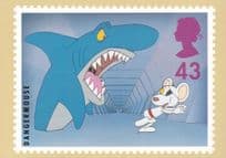 Dangermouse TV Show Limited Edition Postcard