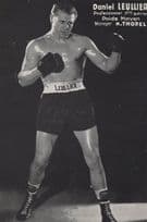 Daniel Leullier French Old Boxer Management Publicity Card Photo