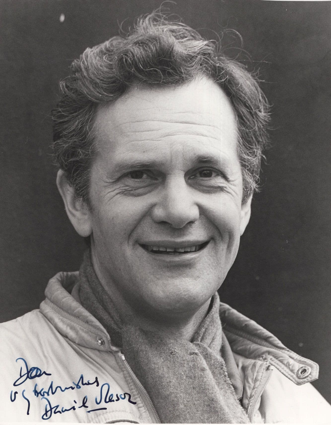 Daniel Massey Giant 10x8 Vintage Hand Signed Photo