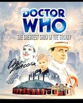 Daniel Peacock Dr Who Greatest Show Large Hand Signed Photo