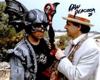 Daniel Peacock in Dr Who Large 10x8 Hand Signed Photo