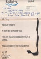 Daniela Westbrook Eastenders Hand Signed Letter & More