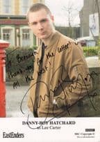 Danny Boy Hatchard Eastenders Hand Signed Cast Card Photo