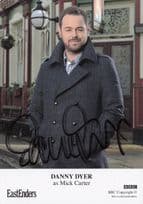 Danny Dyer as Mick Carter BBC Eastenders Hand Signed Cast Card Photo