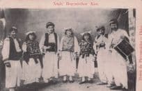 Danse De Pirgoussides Chios Antique Rare Greece Greek Postcard