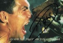 Dariusz Michalczewski Polish Boxing Champion DOUBLE Hand Signed Photo