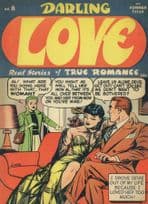 Darling Love True Romance 1950s Cheating Husband Comic Postcard
