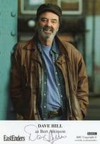 Dave Hill as Bert Atkinson BBC Eastenders Hand Signed Cast Card Photo