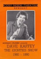 Dave Kaffey of New Faces Newquay Cornwall Theatre Programme