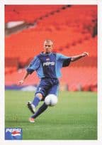 David Beckham in Pepsi Cola T-Shirt Football Postcard