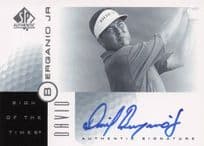 David Berganio Sign Of The Times Hand Signed 2001 SP Golf Autograph Card