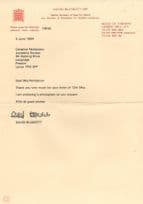 David Blunkett MP House Of Commons Letter Hand Signed Autograph