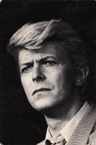 David Bowie Grafika London Vintage Rare Old Photo Postcard