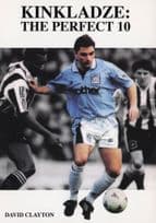 David Clayton Manchester City Book Launch Advertising Card