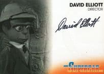 David Elliott Supercar Gerry Anderson's Hand Signed Autograph Card