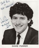 David Fuhrer Toy Inventor Queen LP Guinness Book Of Records Hand Signed Photo