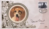David Grant Harmsworth Hospital Hand Signed Benham Dog FDC